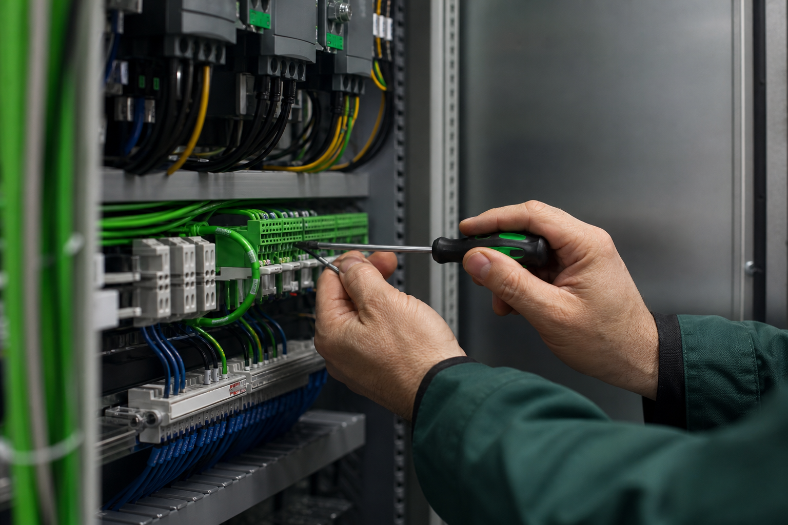Špecializácia na priemyselné elektromontáže